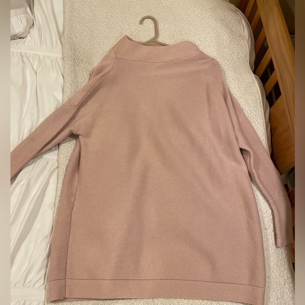 pink sweater dress